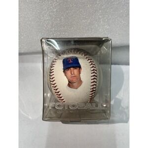 1991 Texas Rangers Nolan Ryan Foto Ball Baseball With Career Records‎ No Hitters